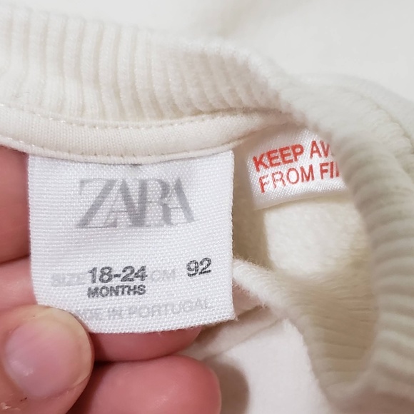 Zara Cherry Lets Be Sweet Long Sleeve Sweater - Picture 5 of 7